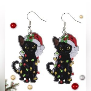 Artlunar Christmas Earrings